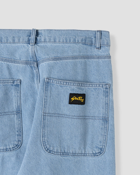 Wide 5 (Mid Wash Denim)