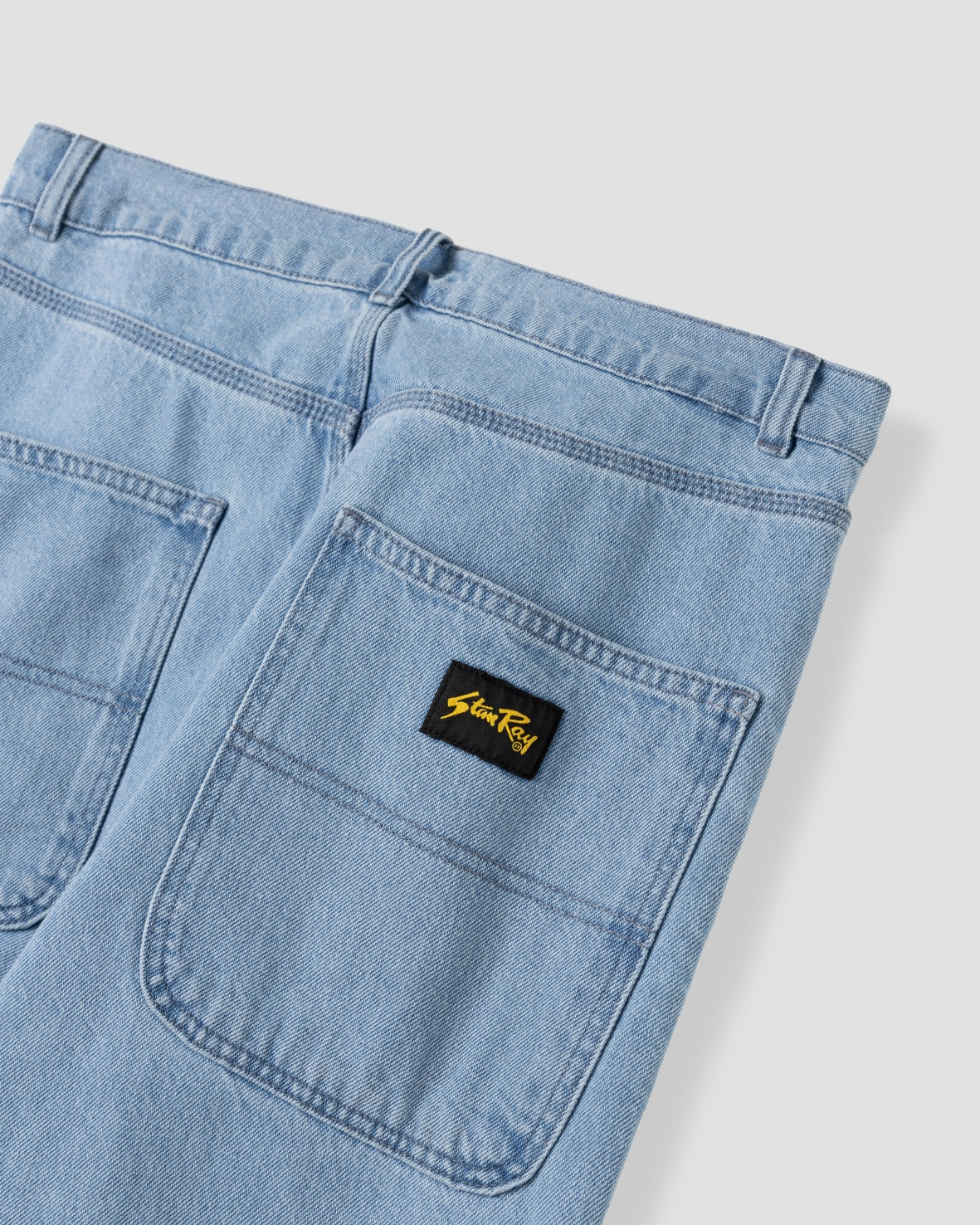 Wide 5 (Mid Wash Denim)