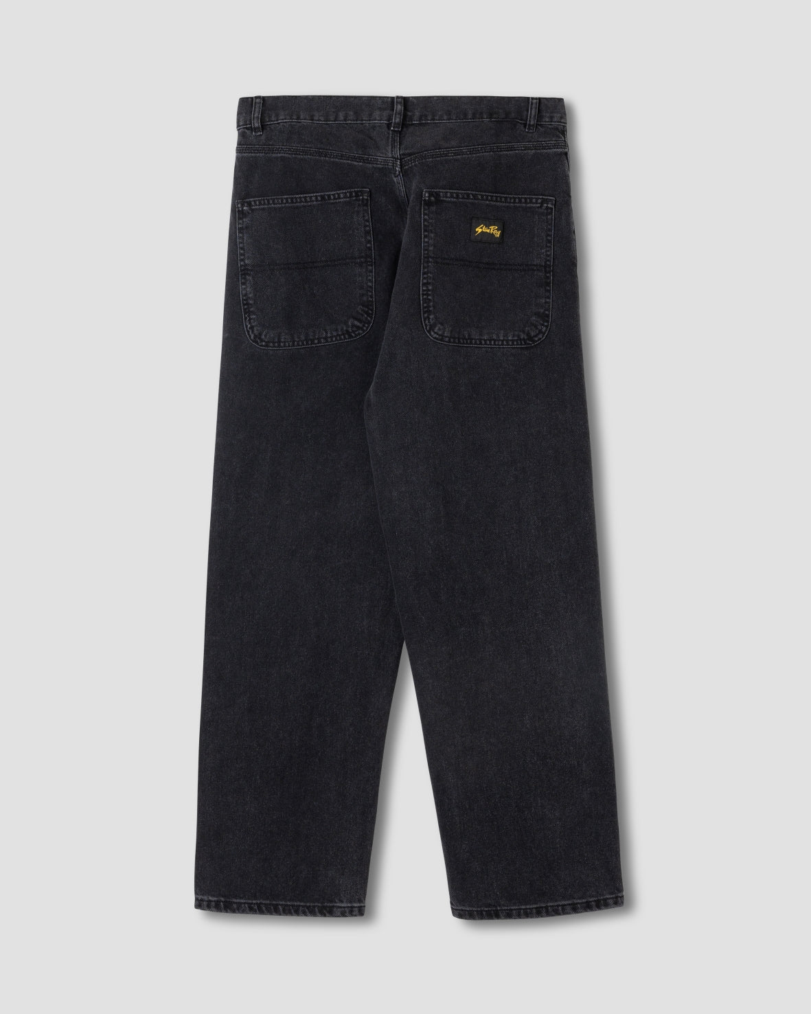 Wide 5 (Washed Black Denim)
