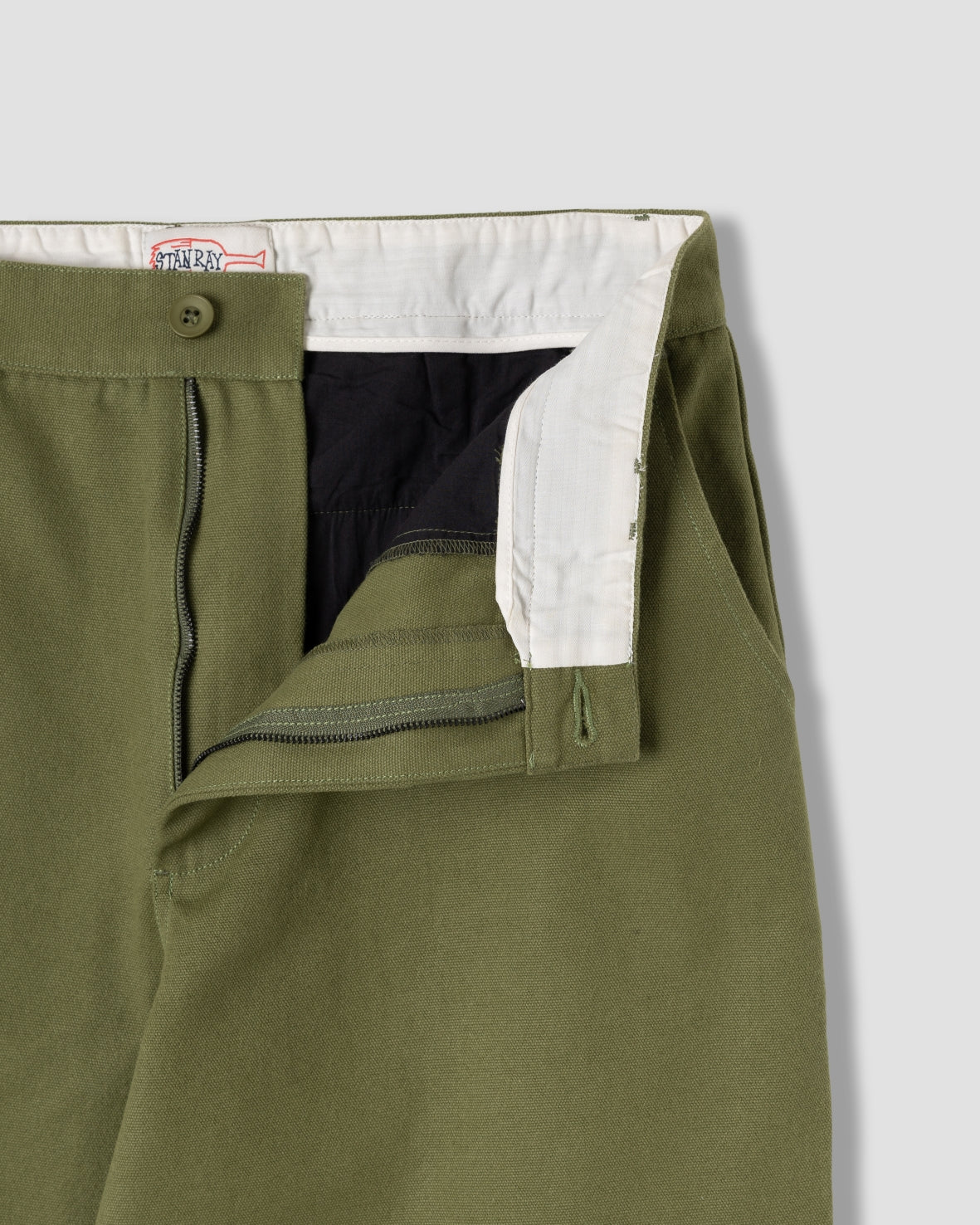 A Pant (Olive Canvas)