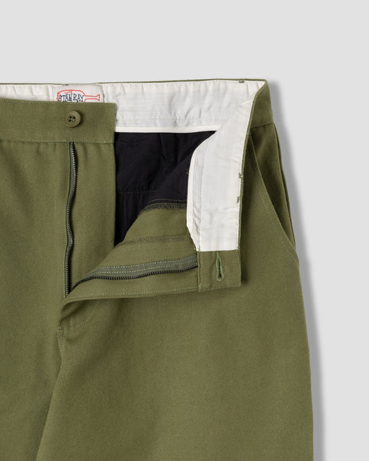 A Pant (Olive Canvas)