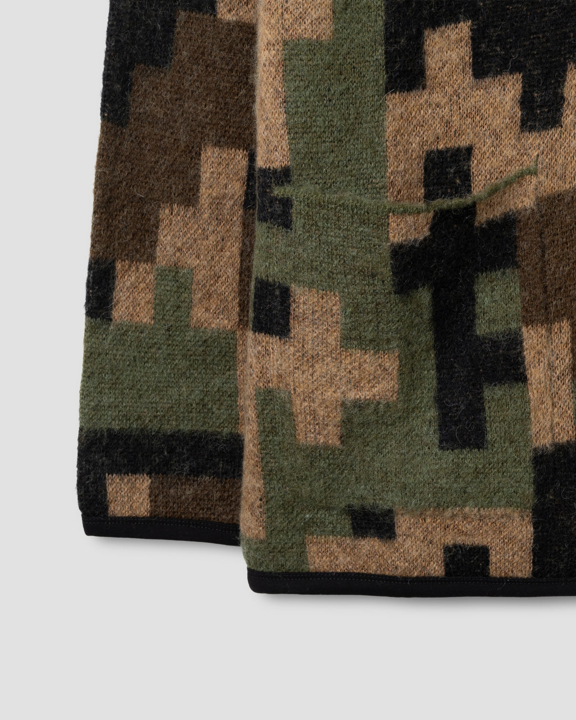 Knitted Cardigan (Digi Camo Print)