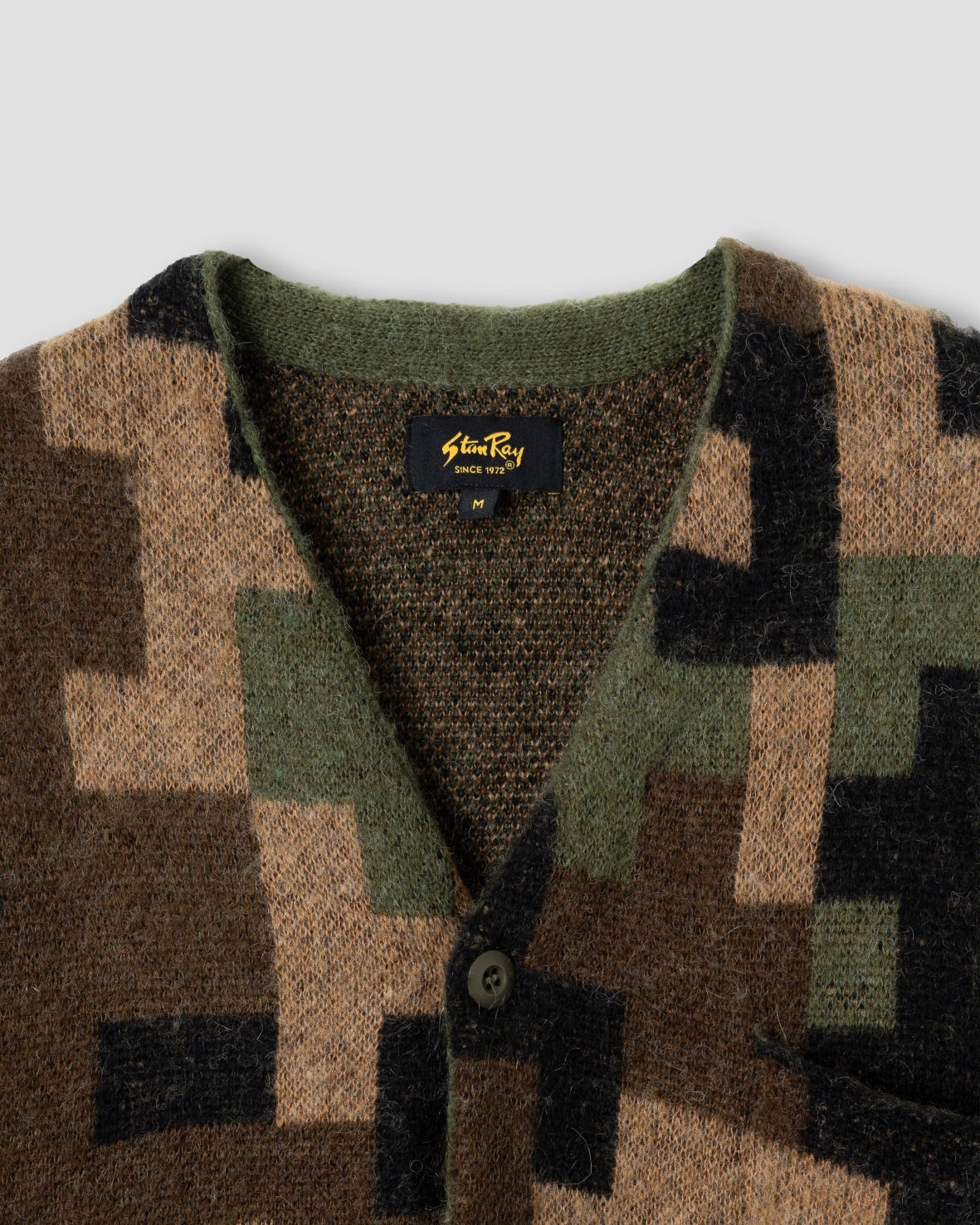 Knitted Cardigan (Digi Camo Print)