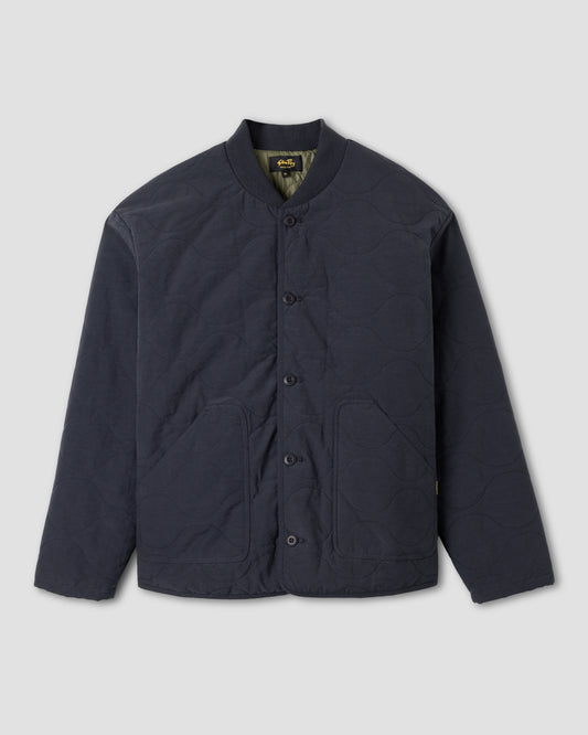 Quilted Jacket (Black/Olive)