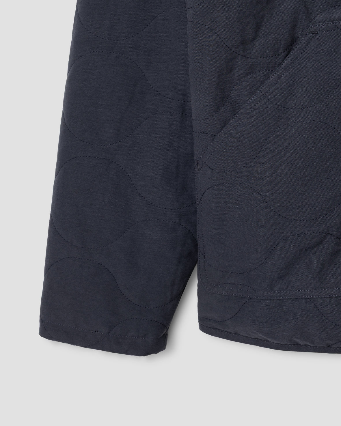 Quilted Jacket (Black/Olive)