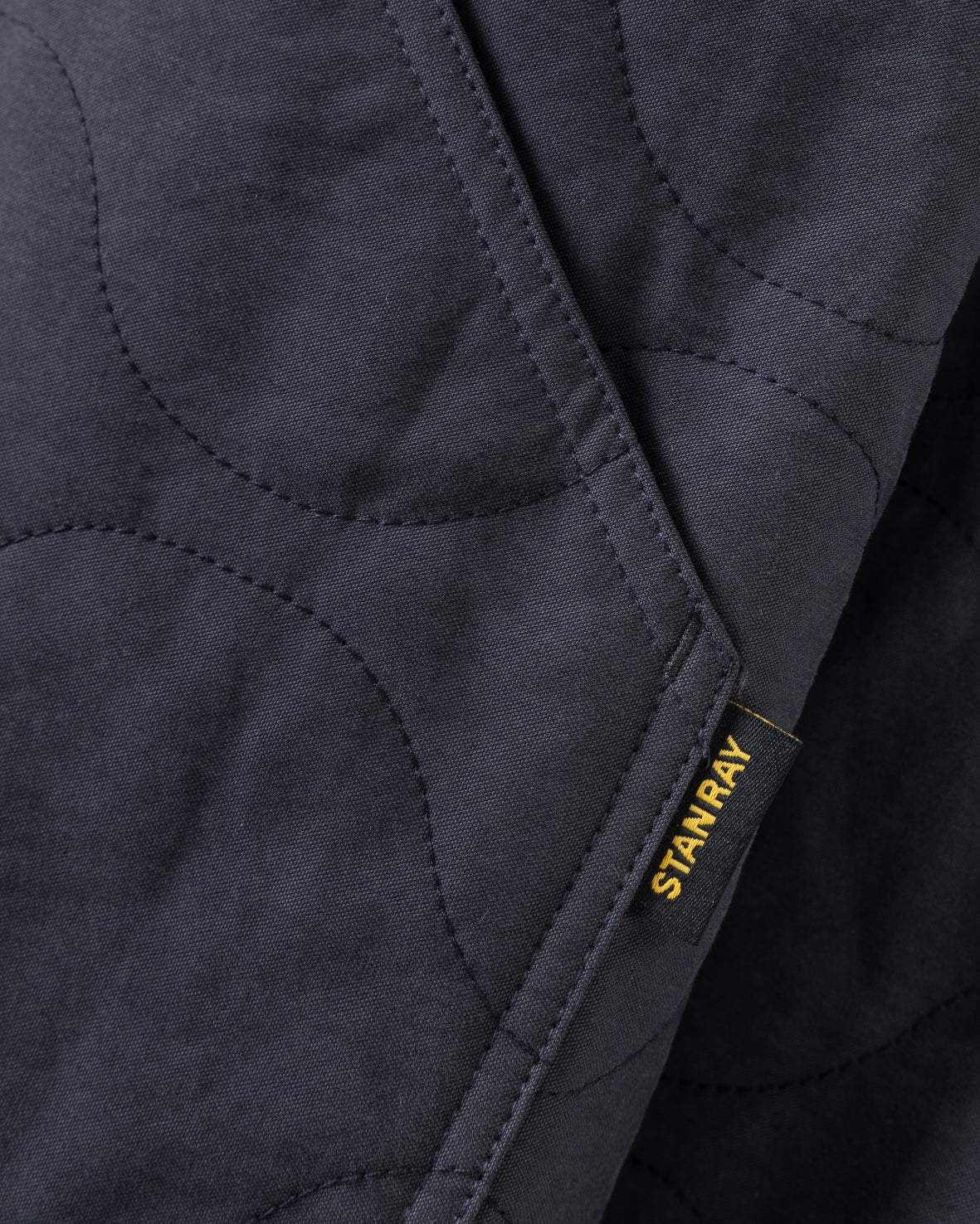 Quilted Jacket (Black/Olive)
