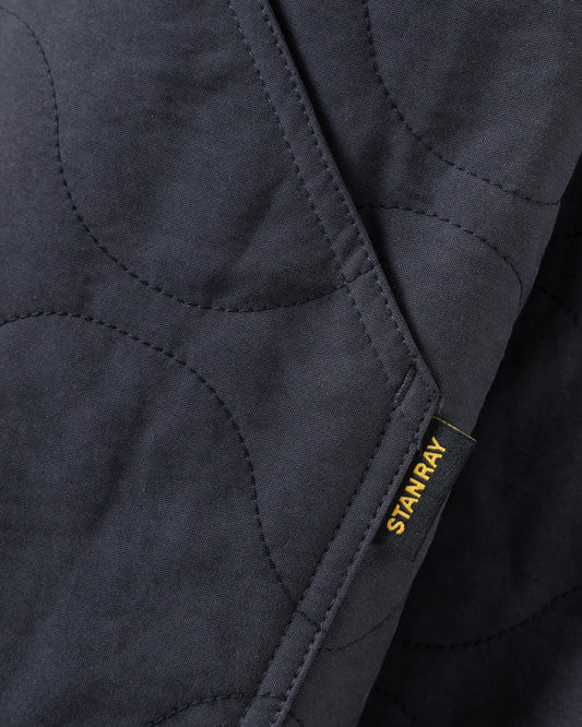 Quilted Jacket (Black/Olive)