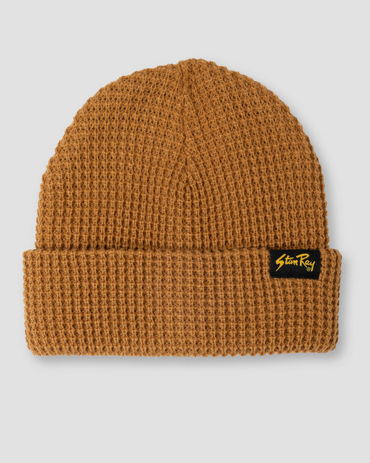 Waffle Beanie (Brown Sugar)