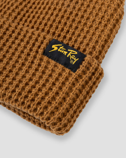 Waffle Beanie (Brown Sugar)