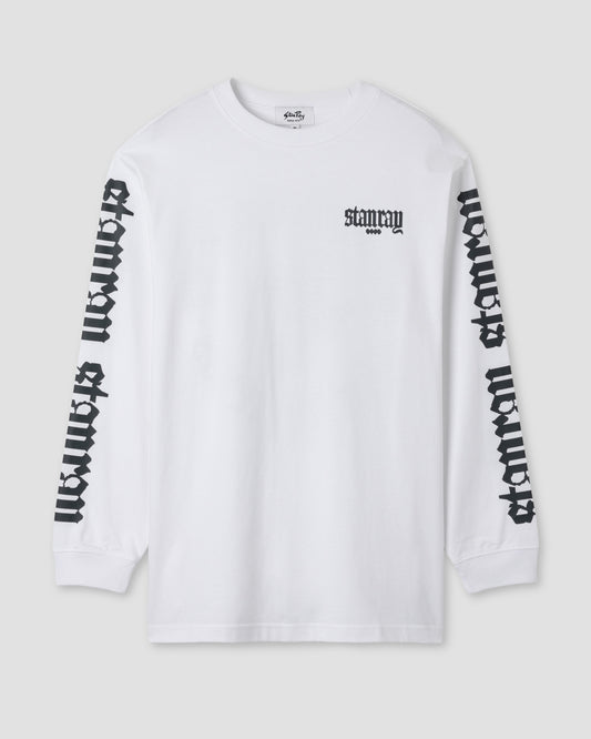 Texas State Long Sleeve (White)