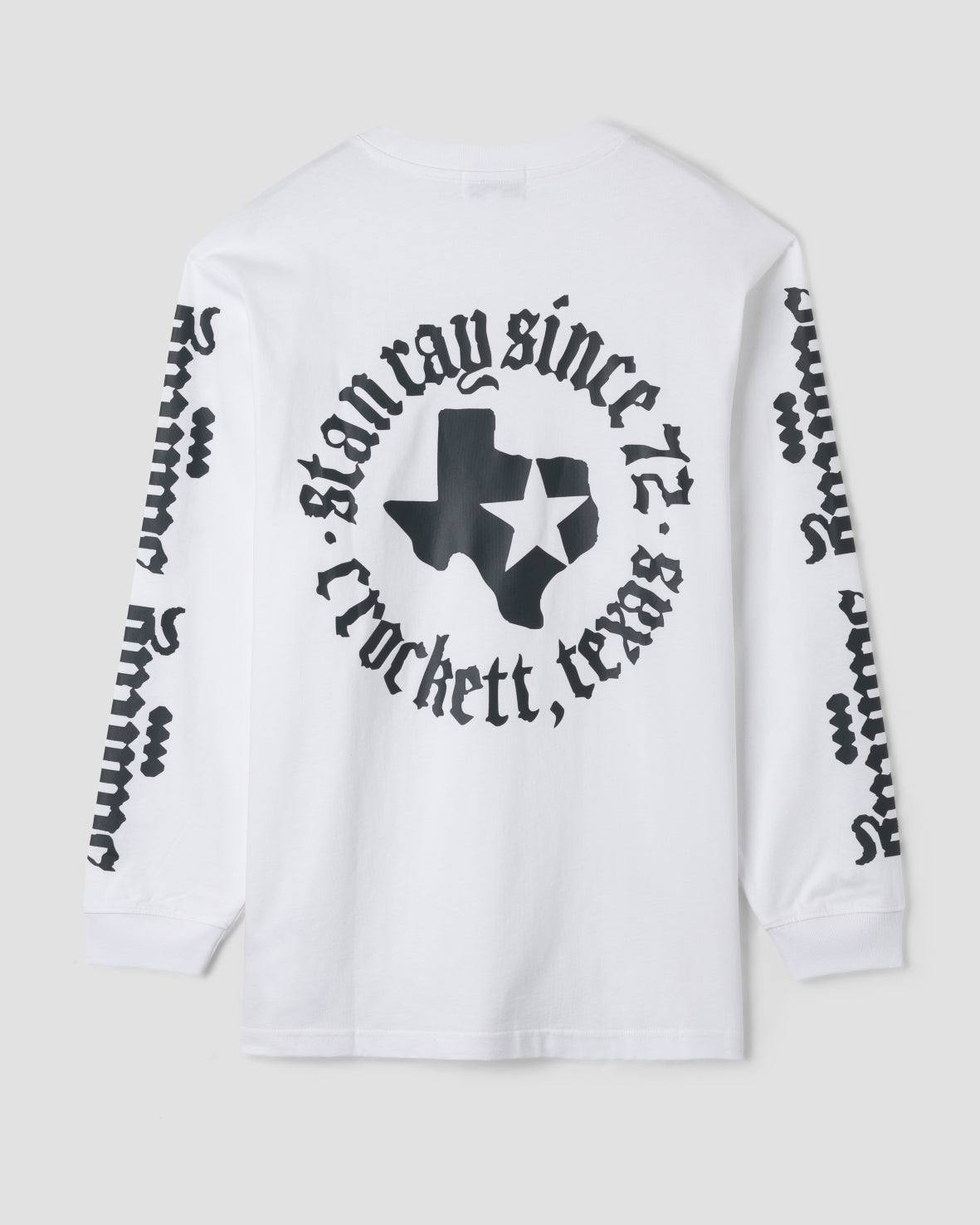 Texas State Long Sleeve (White)