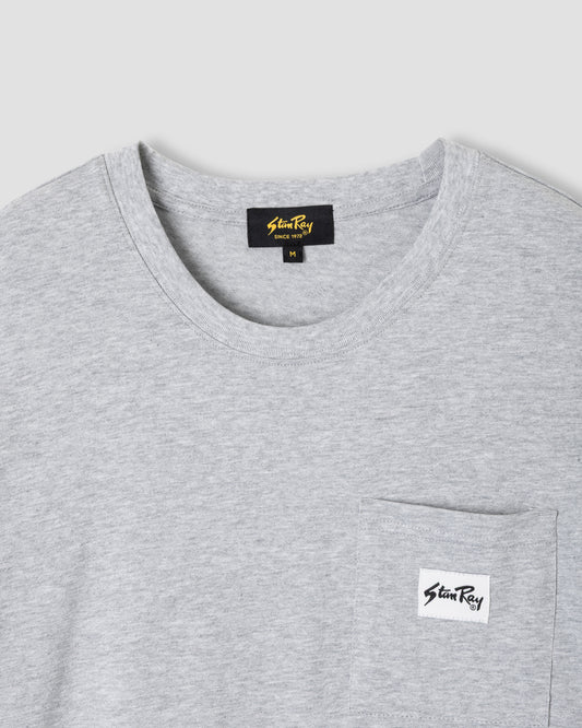 Pocket Tee (Heather Grey)