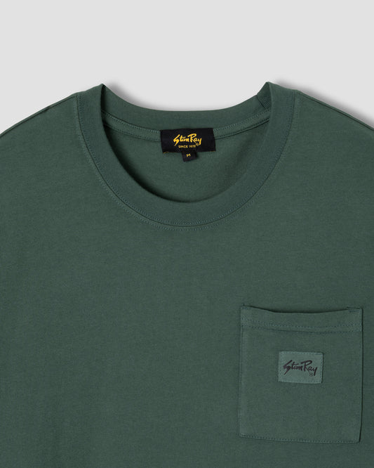 Pocket Tee (Washed Pineneedle)
