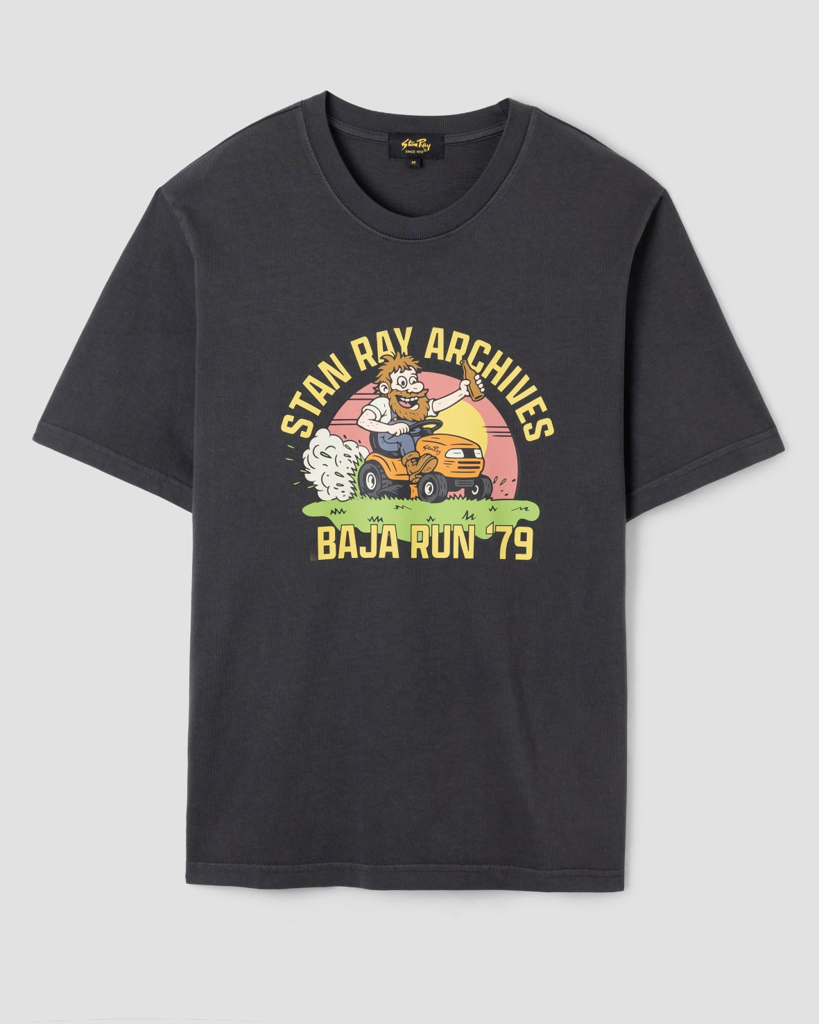Baja Run Tee (Washed Black)