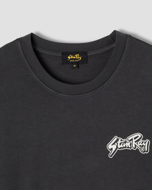 Old Time Service Tee (Washed Black)