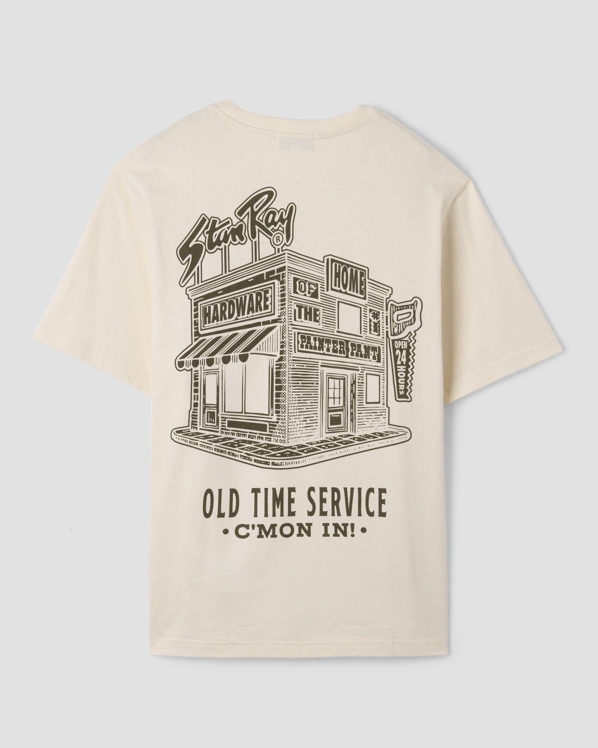 Old Time Service Tee (Natural)