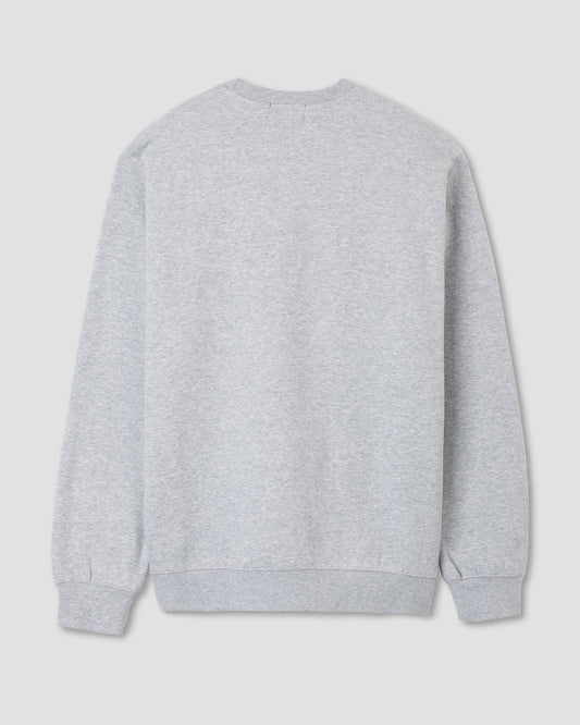 Chenille Patch Crew (Heather Grey/Pineneedle)