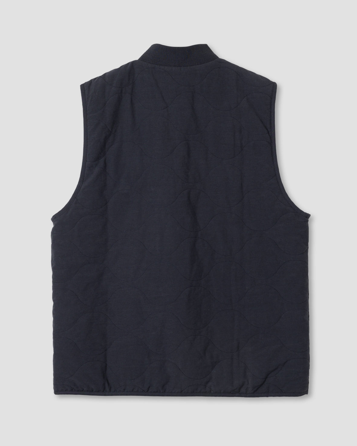 Quilted Vest (Black/Olive)