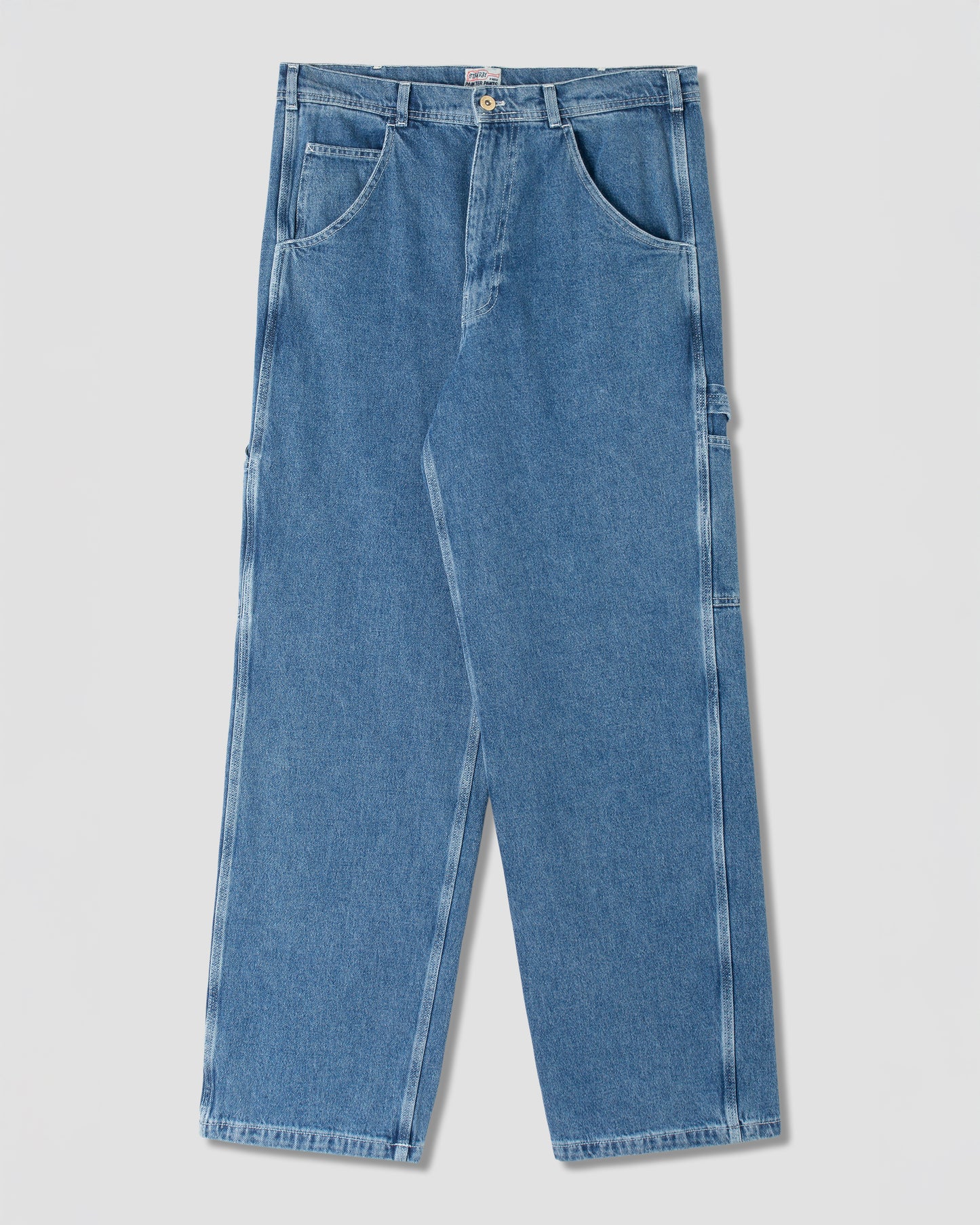 Gros travail de peintre (Denim délavé à la pierre lourde)