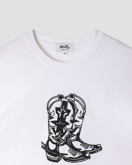 Boots T-Shirt (White)