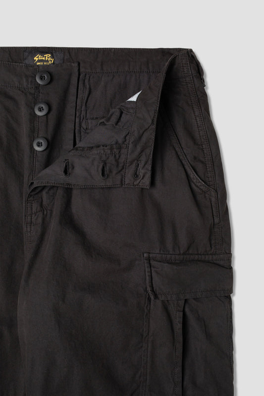 Cargo Pant (Black Poplin)