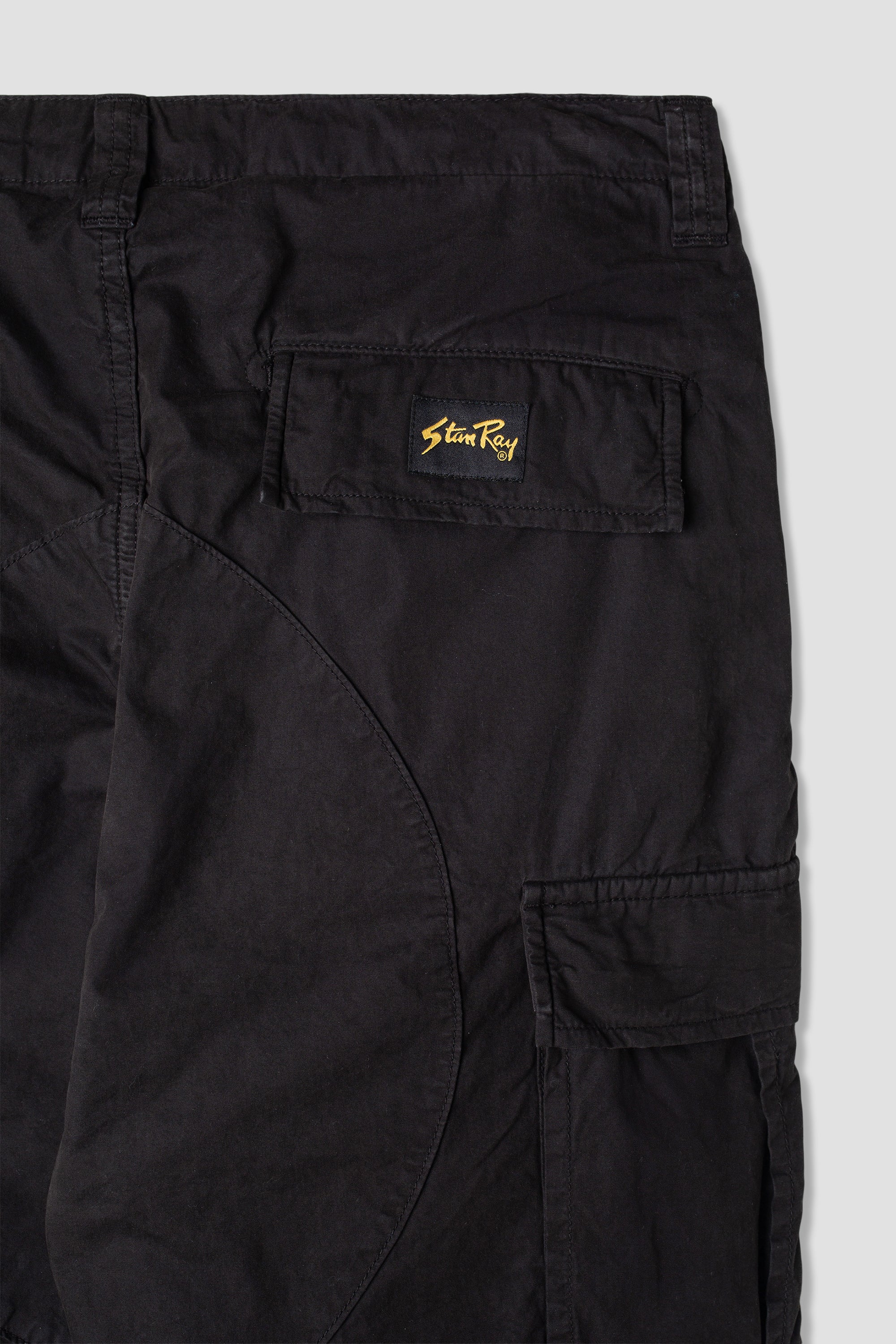 Cargo Pant (Black Poplin)