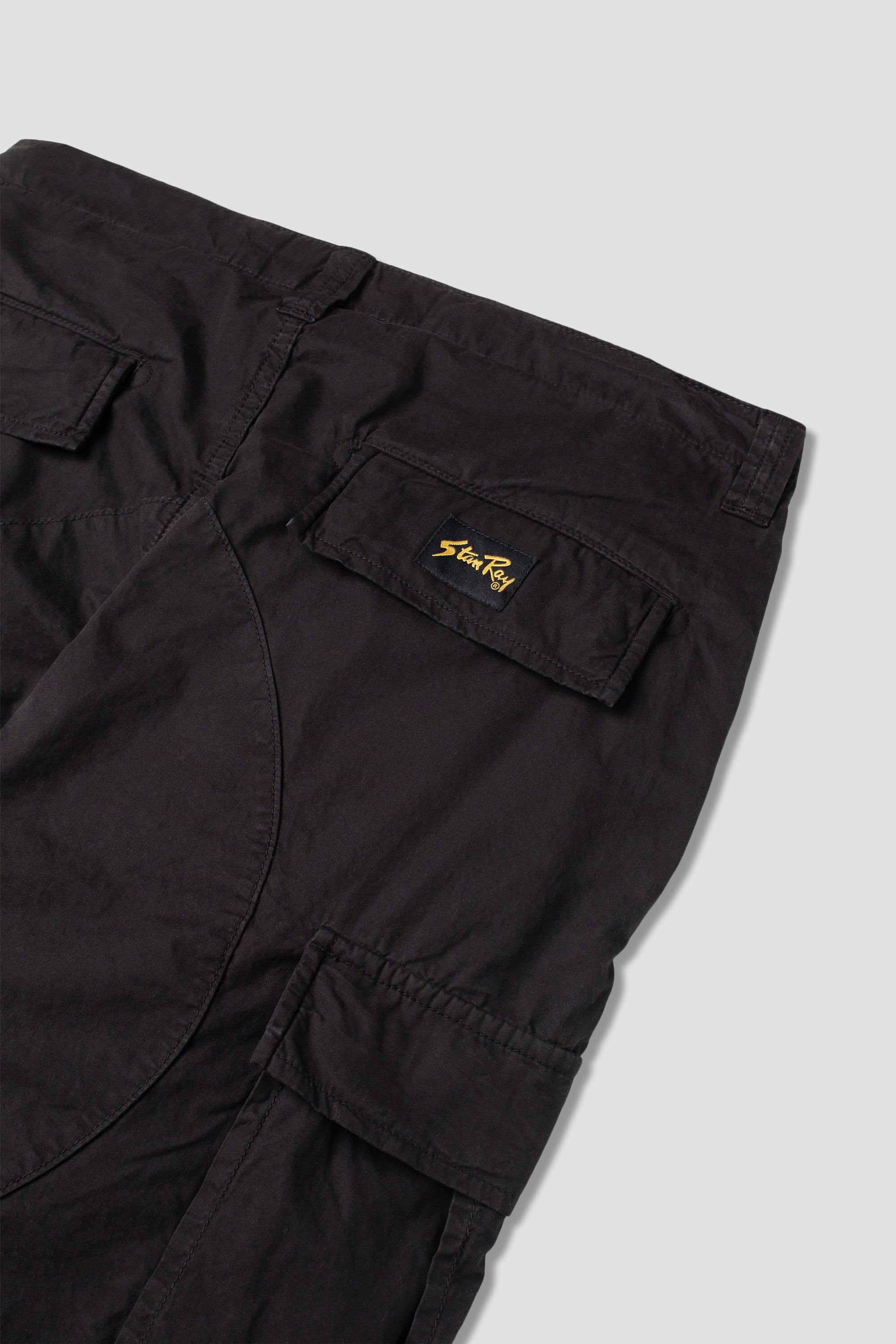 Cargo Pant (Black Poplin)