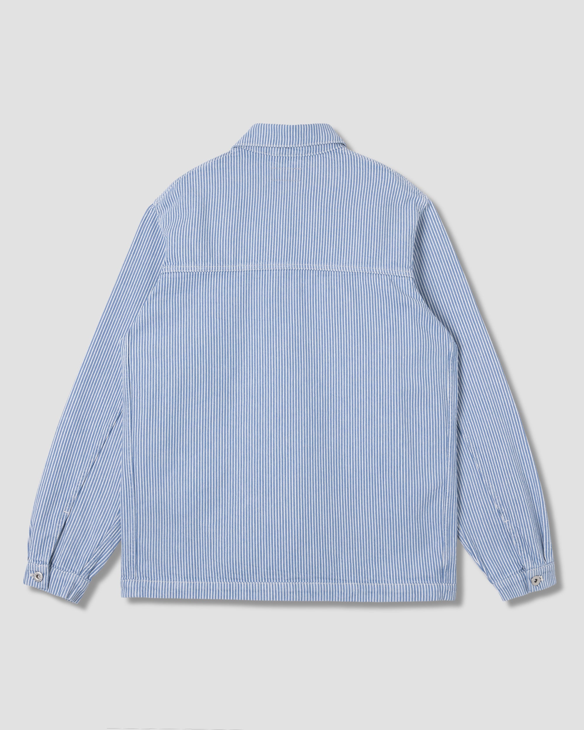 Coverall Jacket Core (Washed Hickory Stripe)