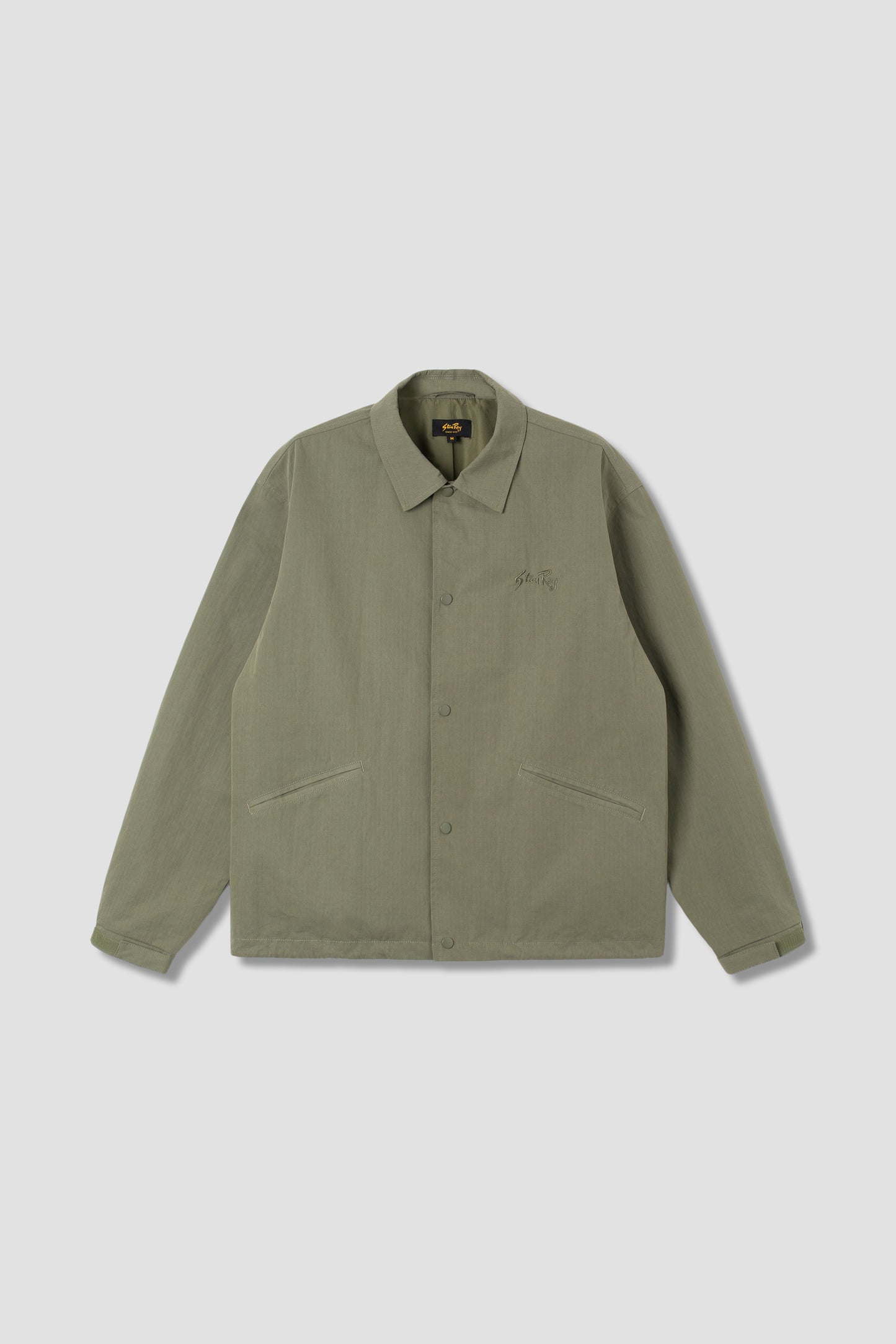 Coach Jacket (Olive Nyco Ripstop)