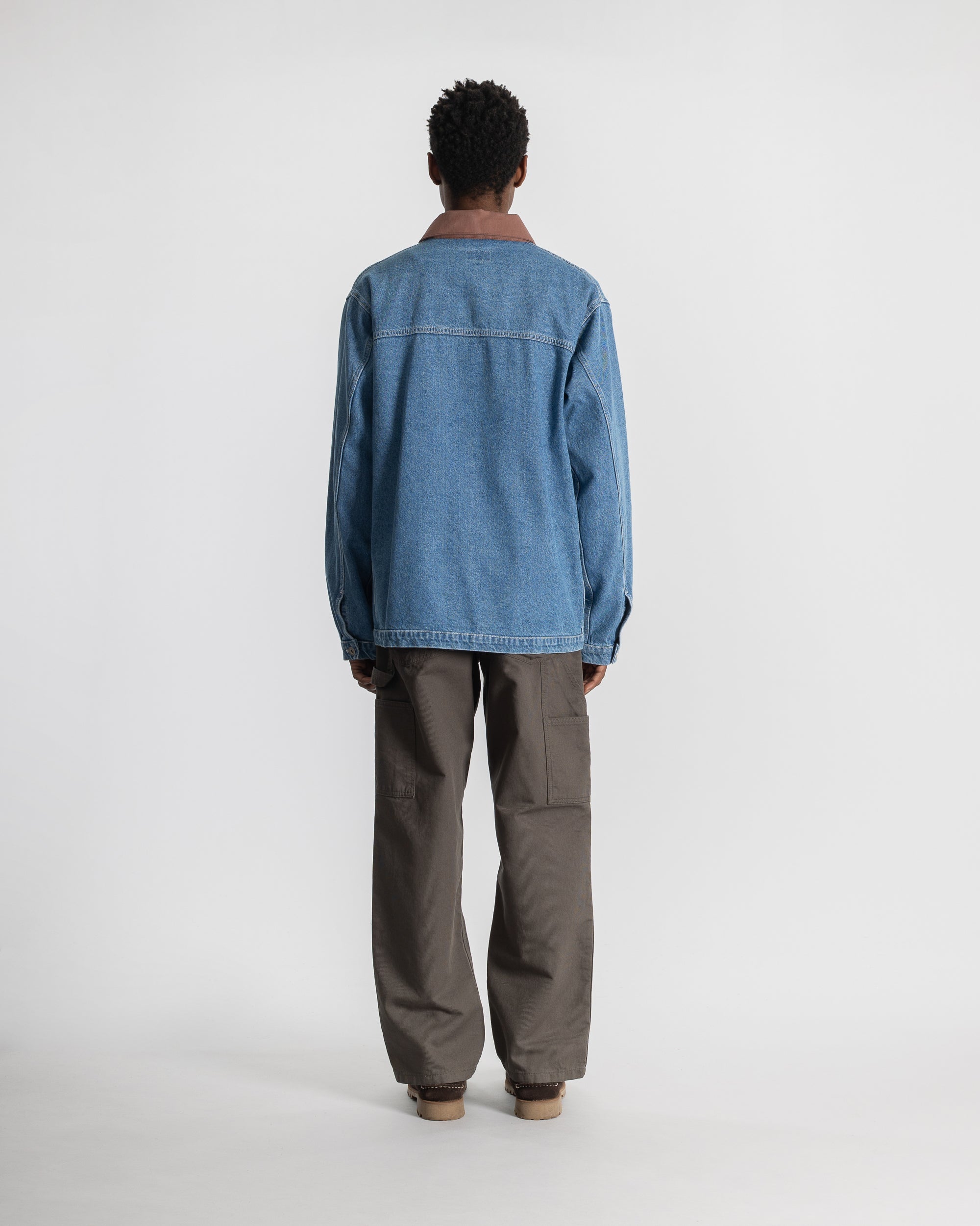 Coverall Jacket (70s Stone Denim)