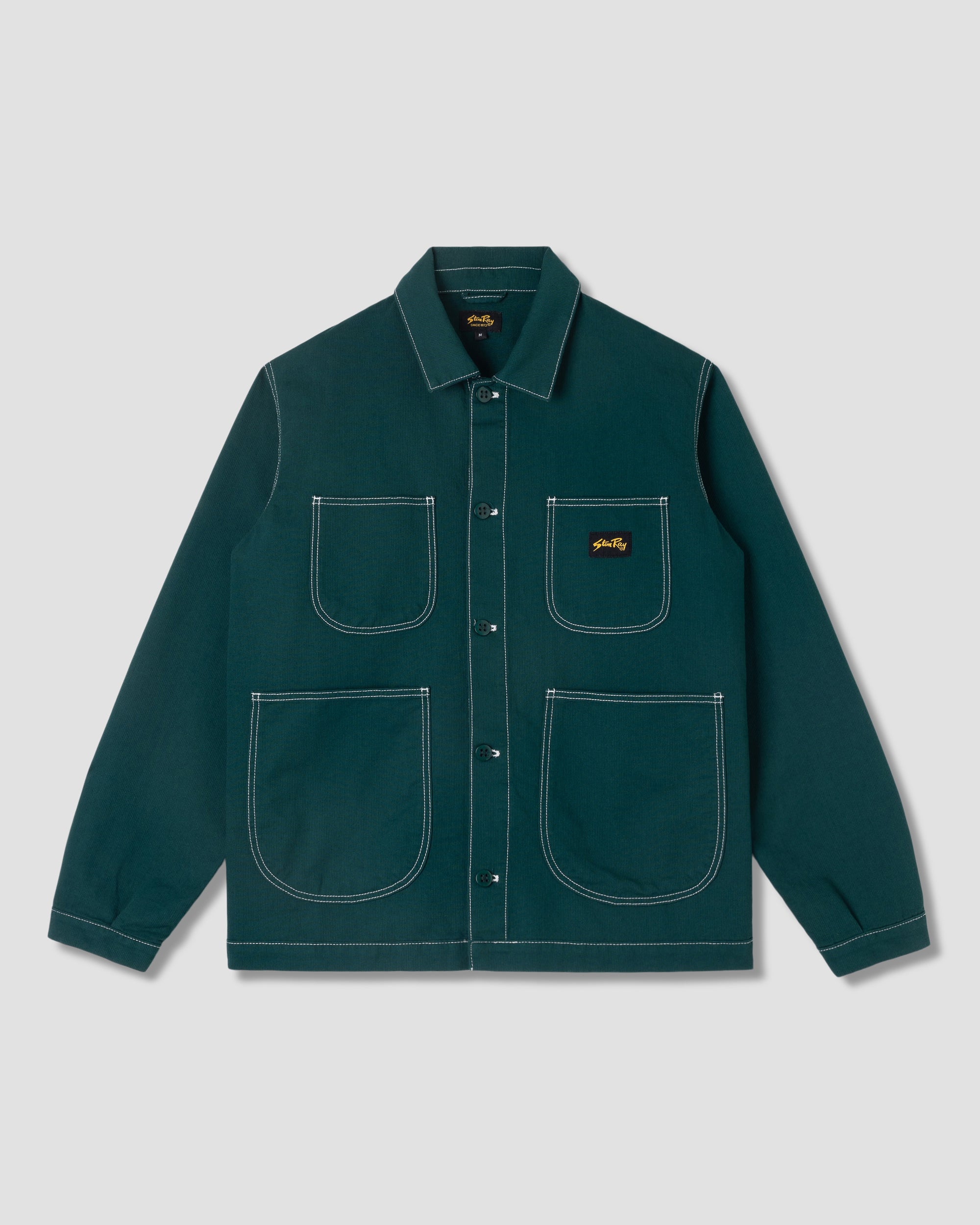 Coverall Jacket (Botanical Green Bedford)