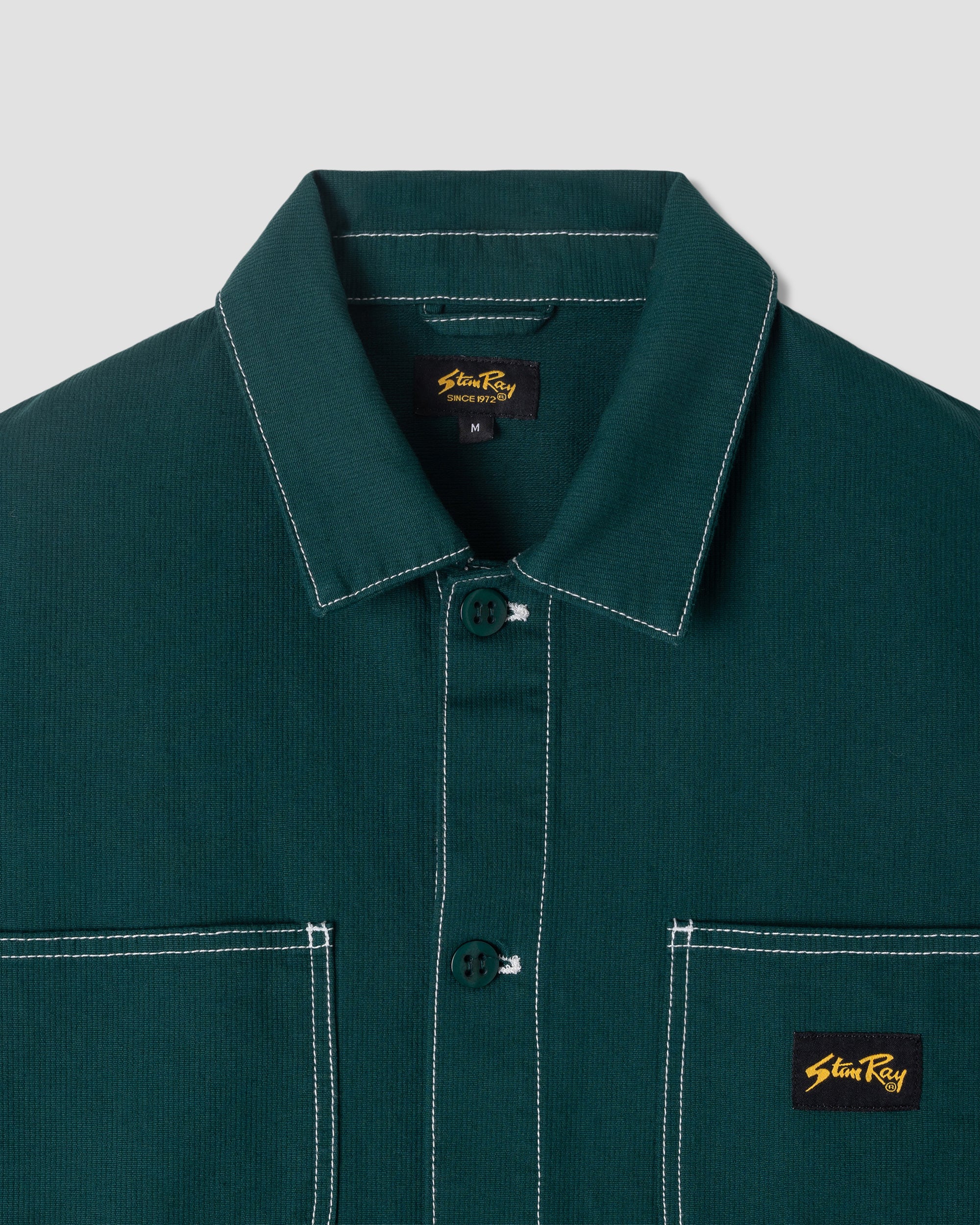 Coverall Jacket (Botanical Green Bedford)
