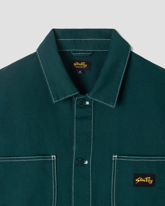 Coverall Jacket (Botanical Green Bedford)
