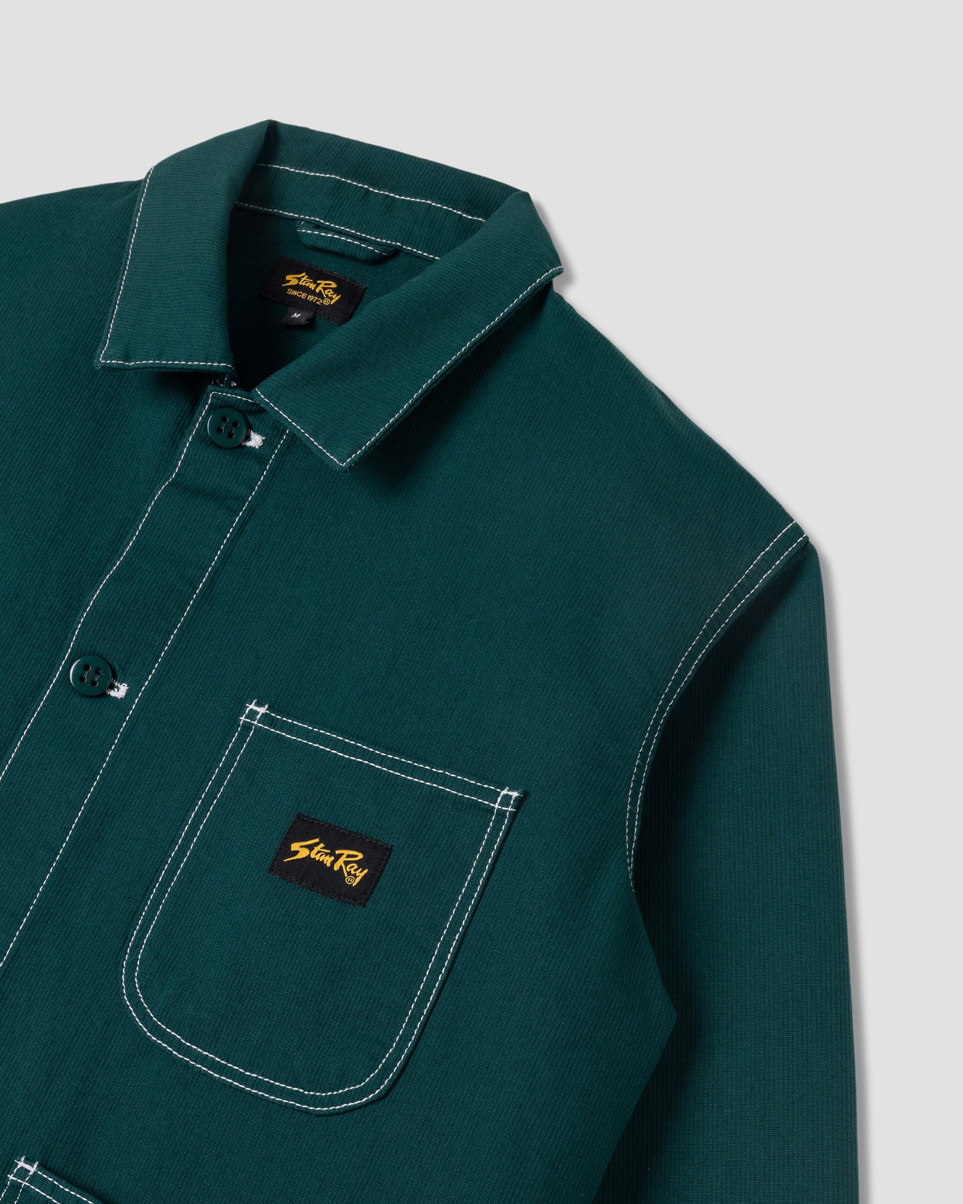 Coverall Jacket (Botanical Green Bedford)