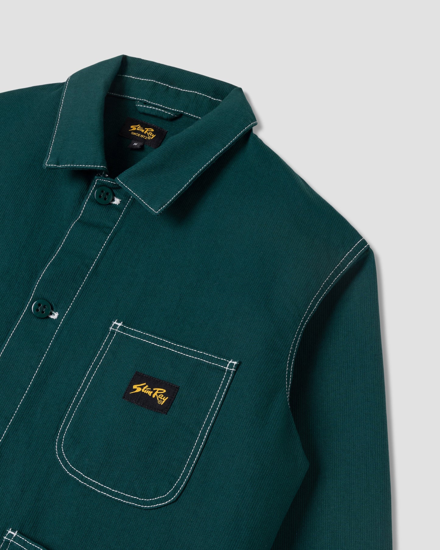 Coverall Jacket (Botanical Green Bedford)