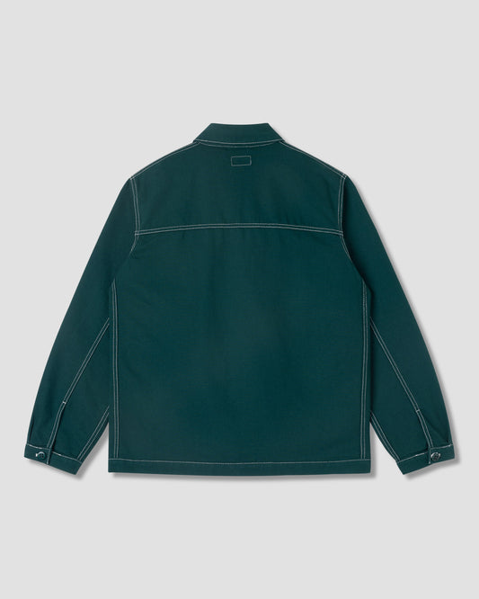 Coverall Jacket (Botanical Green Bedford)