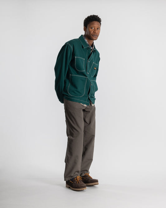 Coverall Jacket (Botanical Green Bedford)
