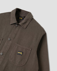 Coverall Jacket (Overdyed Charcoal Hickory)