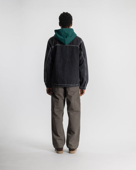 Coverall Jacket (Stonewashed Black Denim)