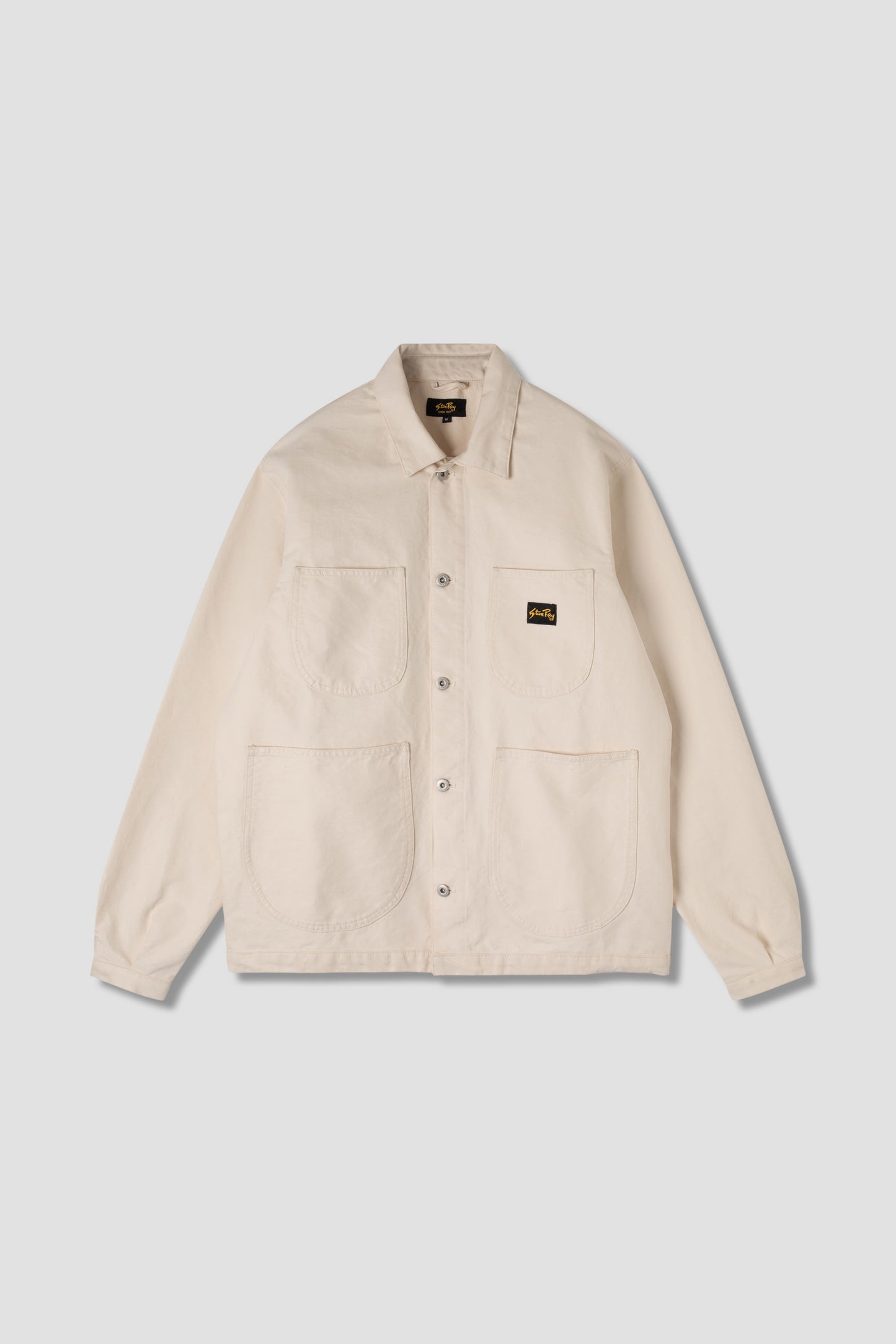 Coverall Jacket (Unlined) (Natural Twill)