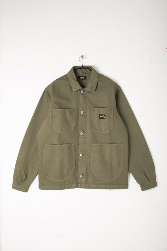 Coverall Jacket, Unlined (Olive Twill)