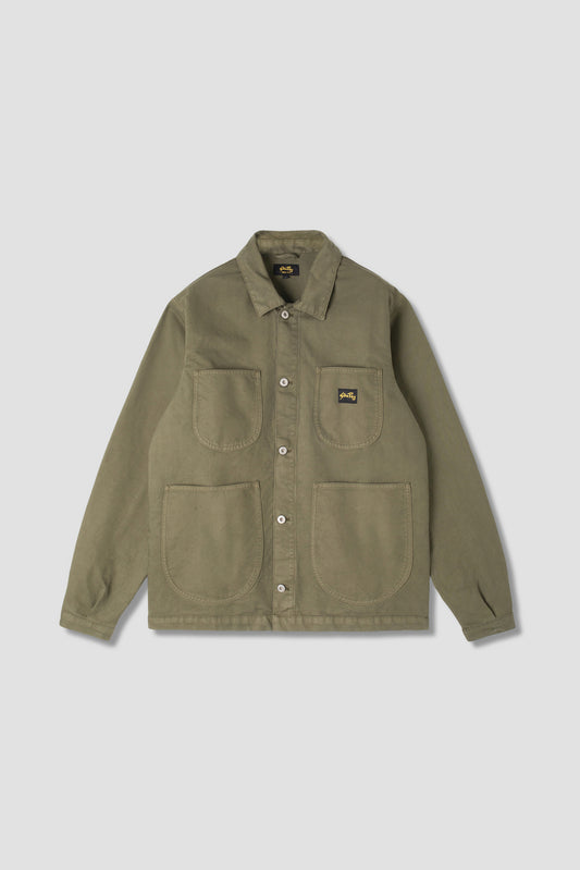 Coverall Jacket (Unlined) (Olive Twill)