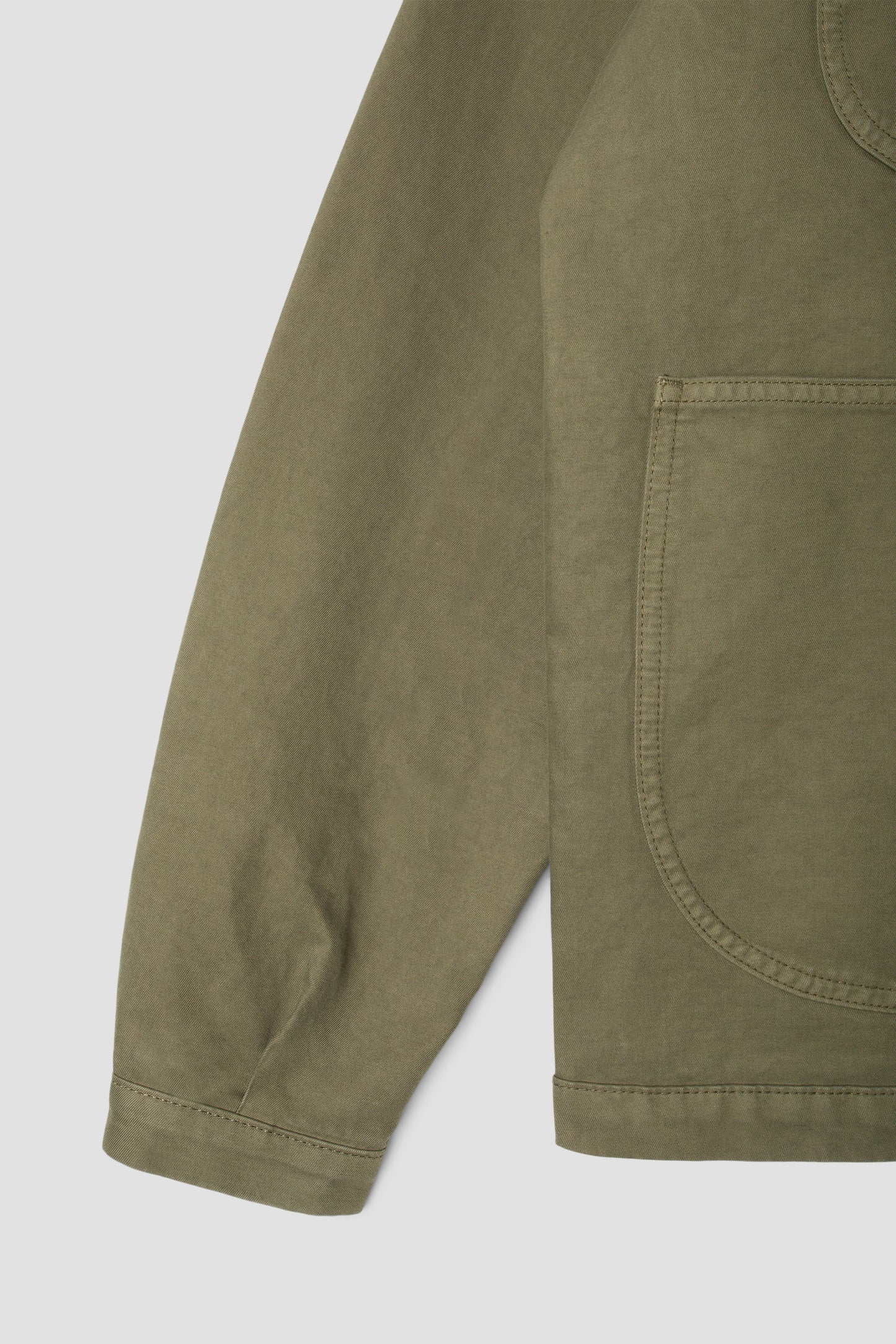 Coverall Jacket, Unlined (Olive Twill)