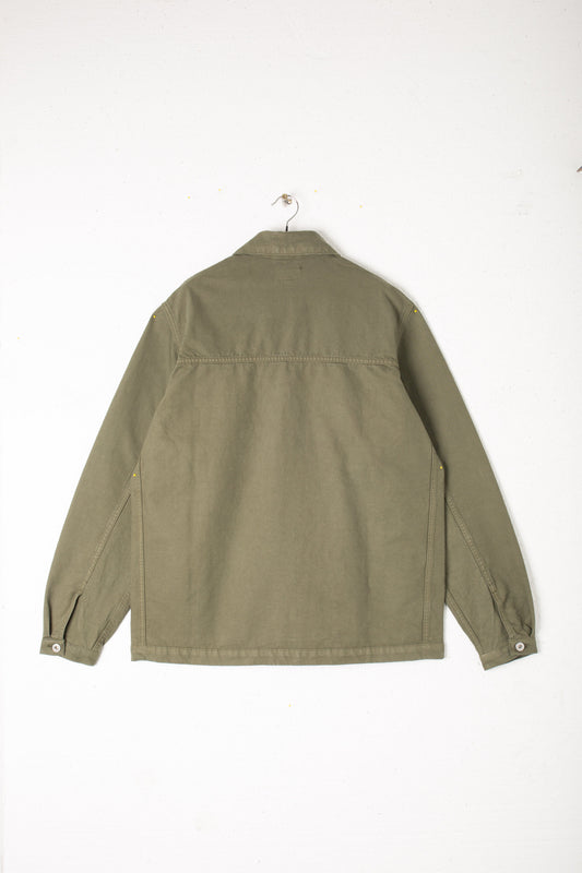 Coverall Jacket, Unlined (Olive Twill)