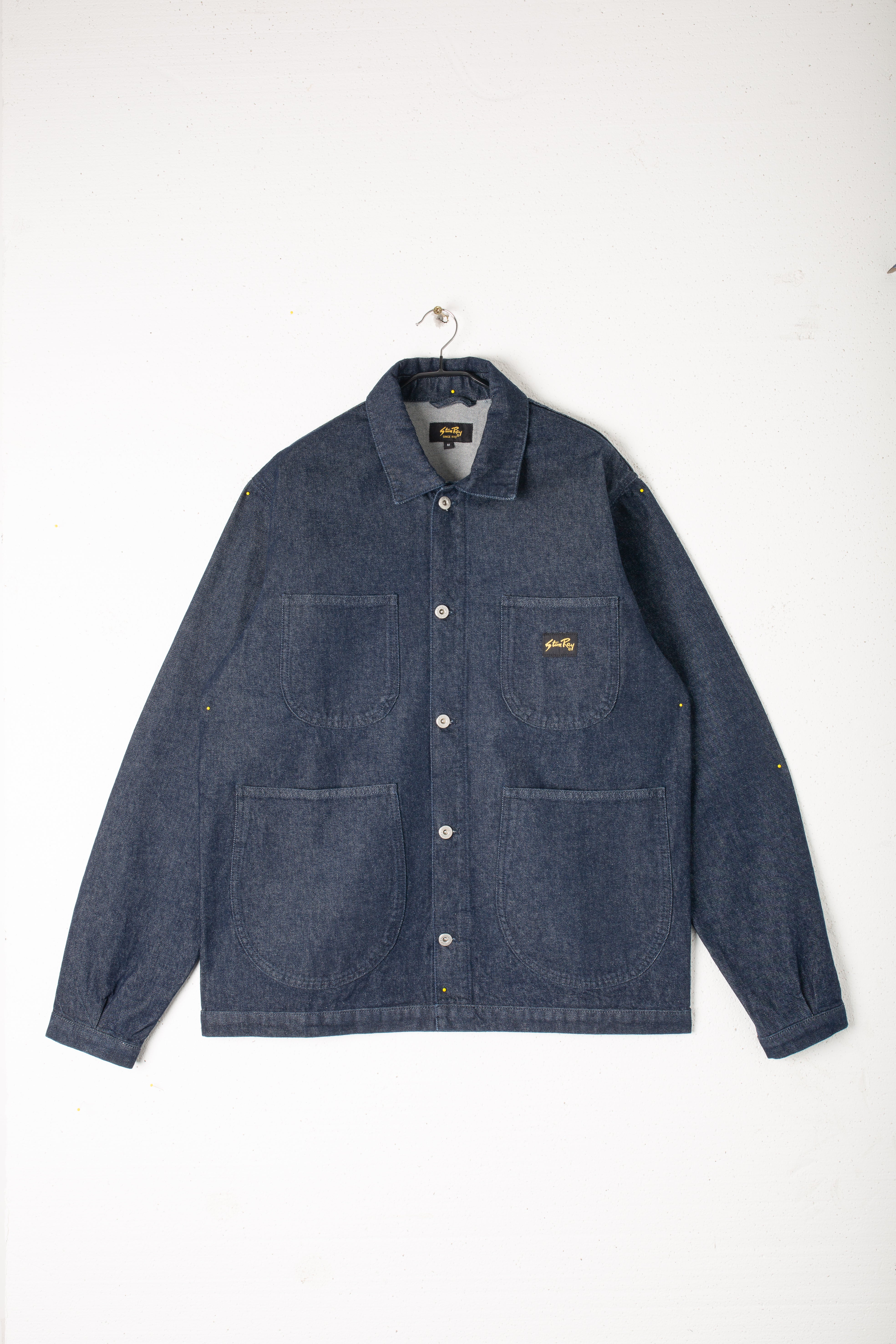 Coverall Jacket, Unlined (Raw Denim)