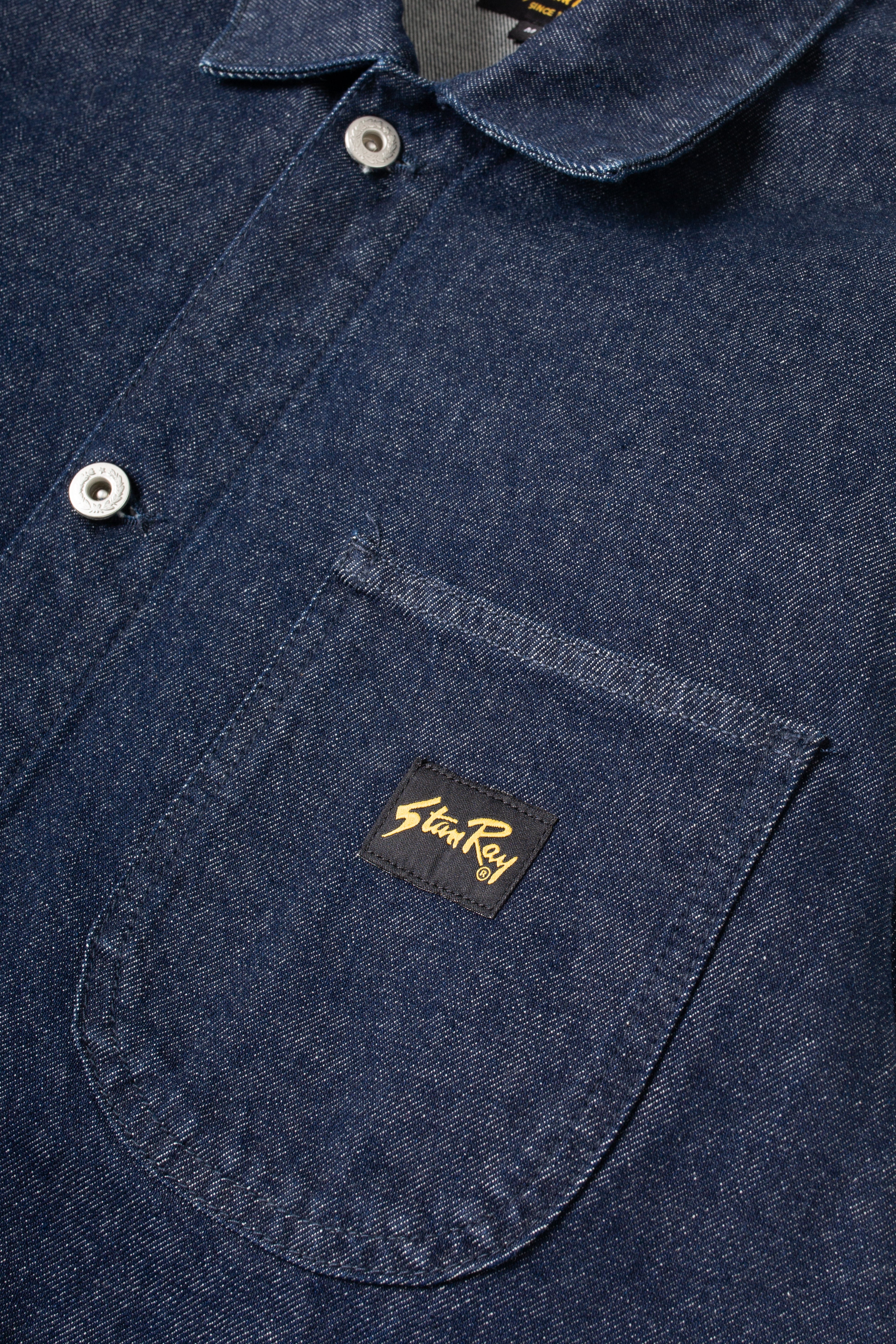 Coverall Jacket, Unlined (Raw Denim)
