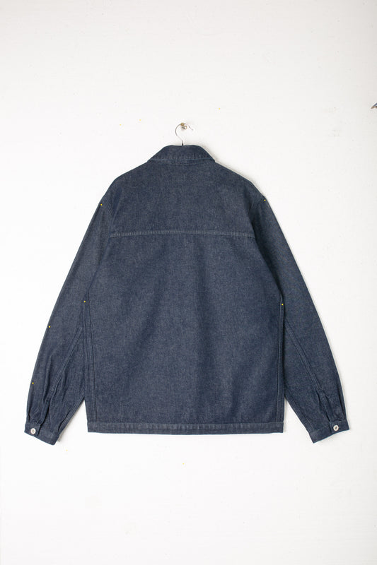 Coverall Jacket, Unlined (Raw Denim)