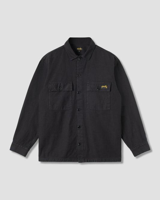 CPO-Hemd (schwarzer Satin)