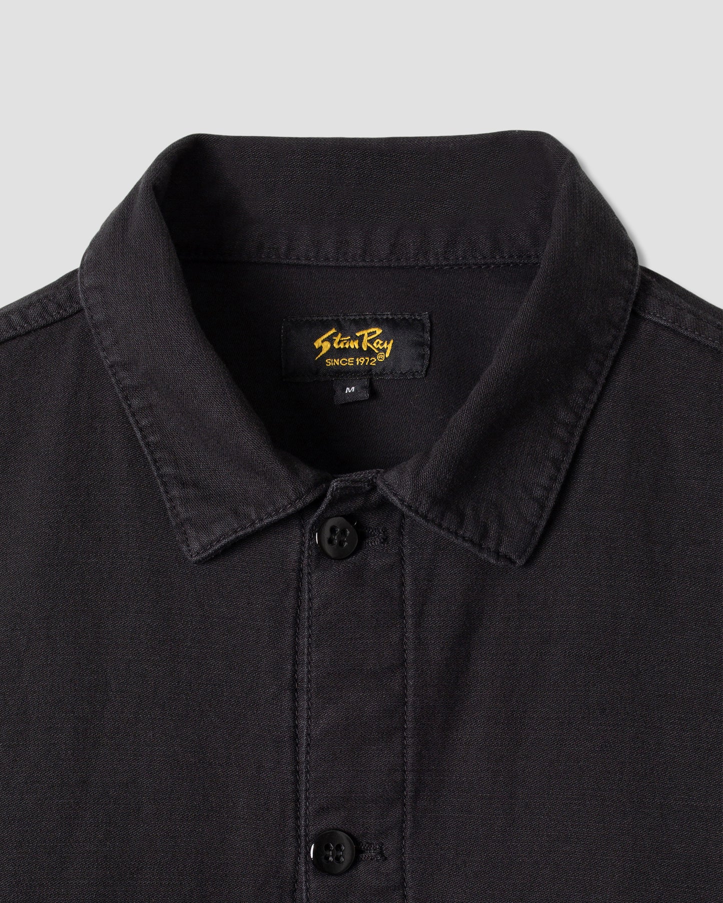 Chemise CPO (satin noir)