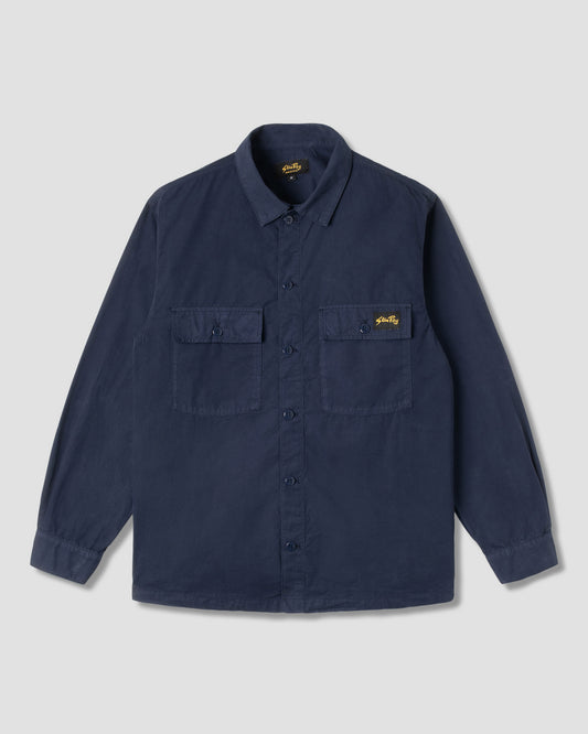 CPO Shirt (Navy Poplin)